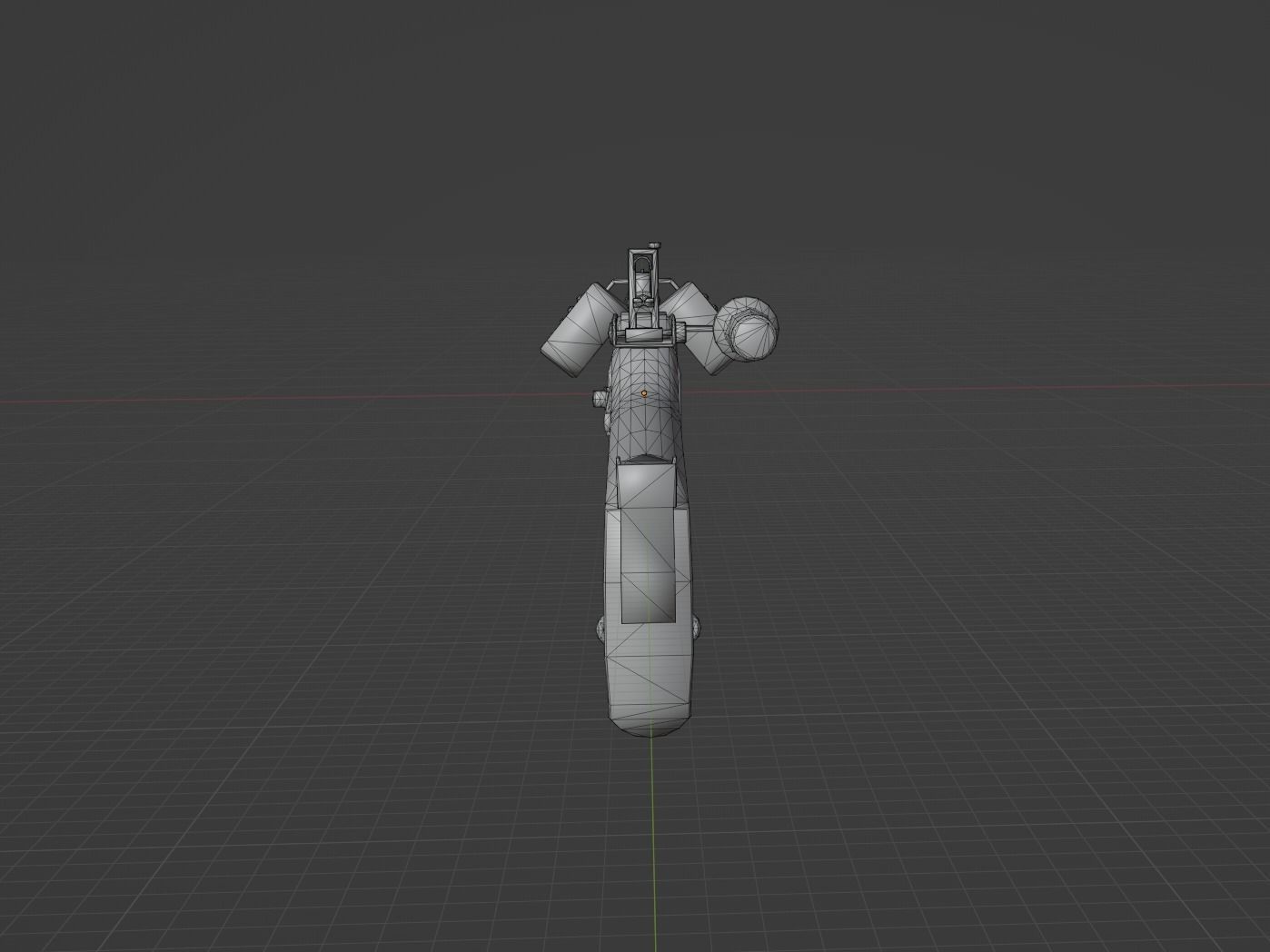 BAR M1918 A2 Low-poly 3D model_3