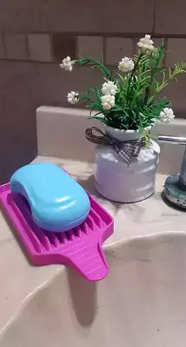 Jabonera con escurridor