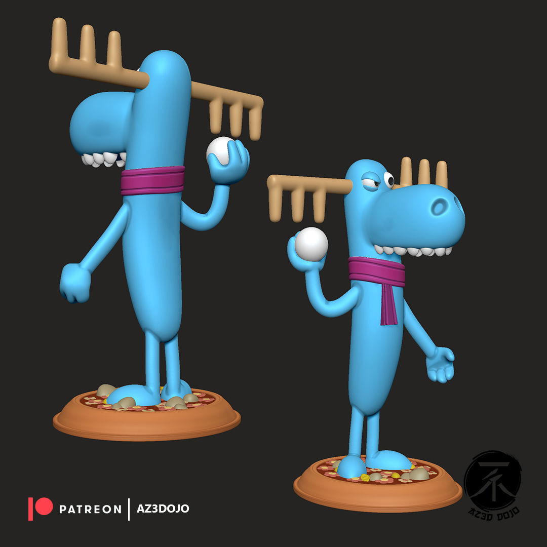 Lummpy STL for 3D Printing 3D print model_1