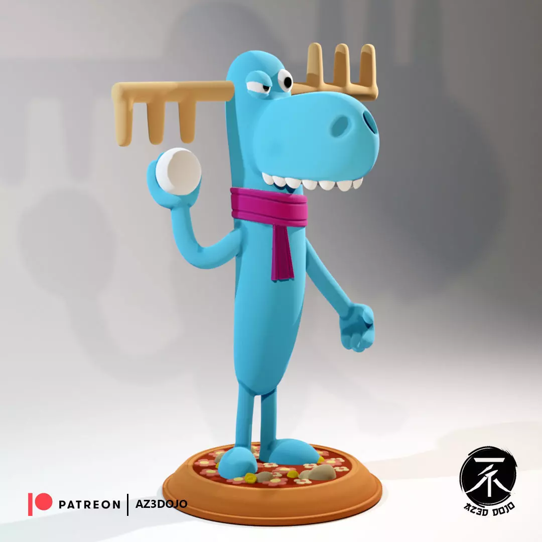 Lummpy STL for 3D Printing 3D print model_0