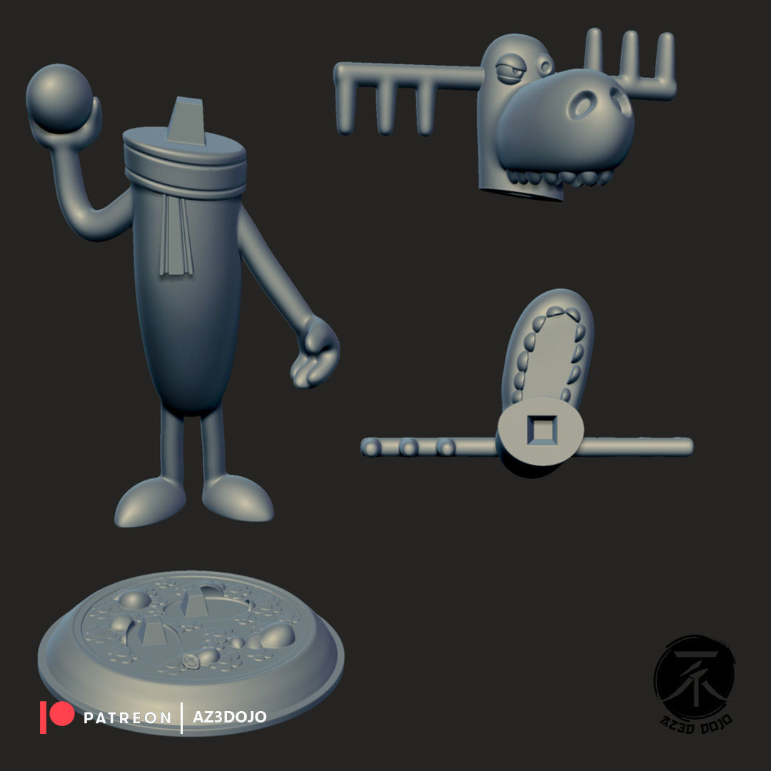 Lummpy STL for 3D Printing 3D print model_4