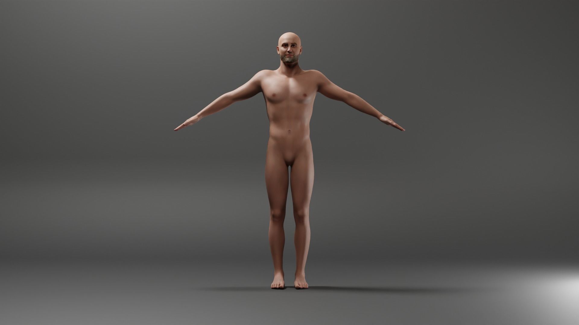 Realistic Male - Lucas 3D model_1
