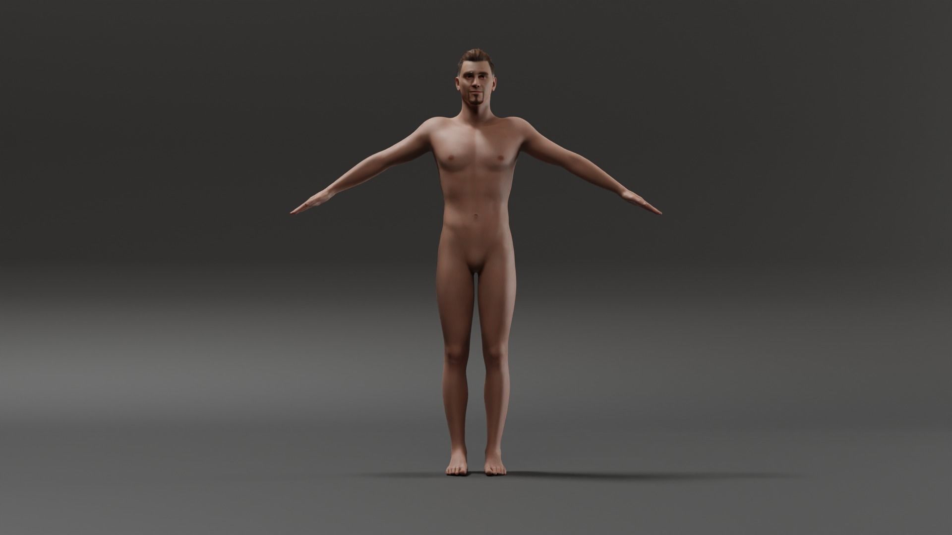 Realistic Male - Randal 3D model_1