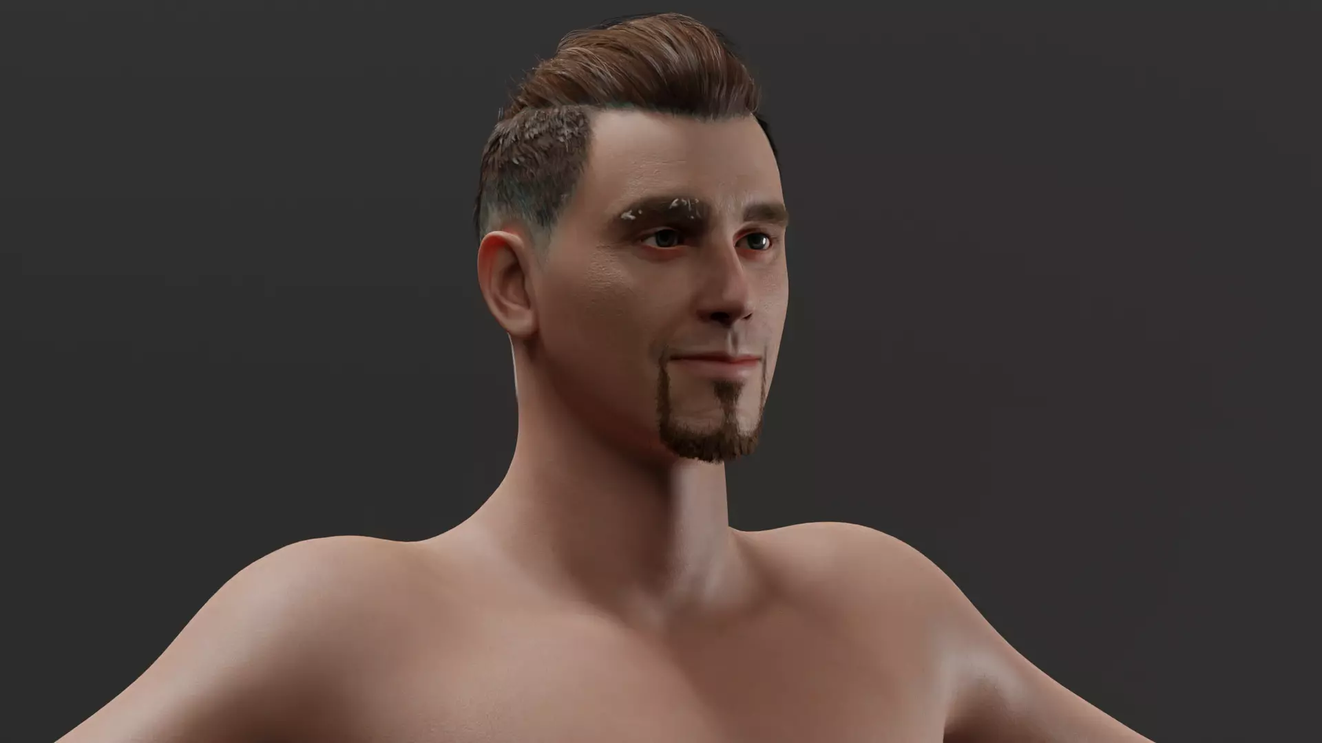 Realistic Male - Randal 3D model_0