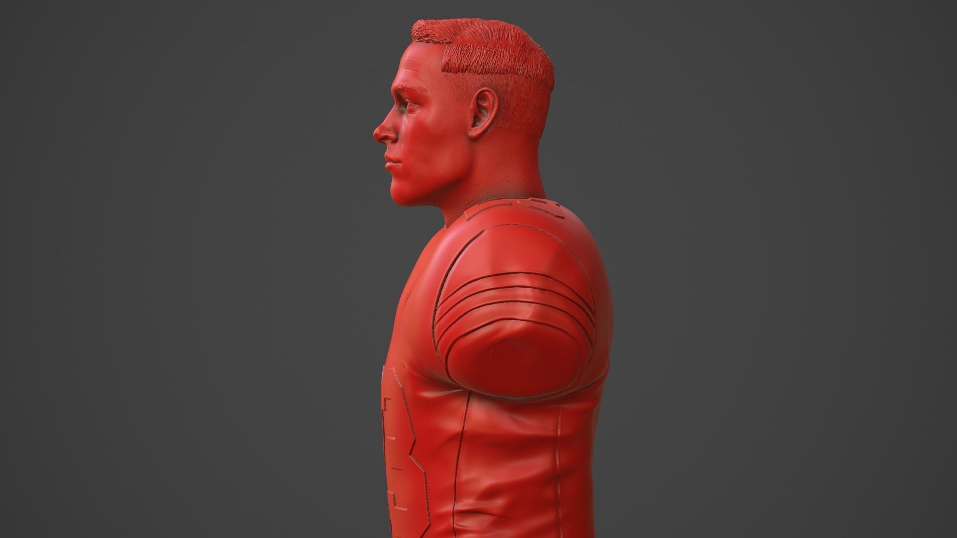 Christian McCaffrey 3D print model_25