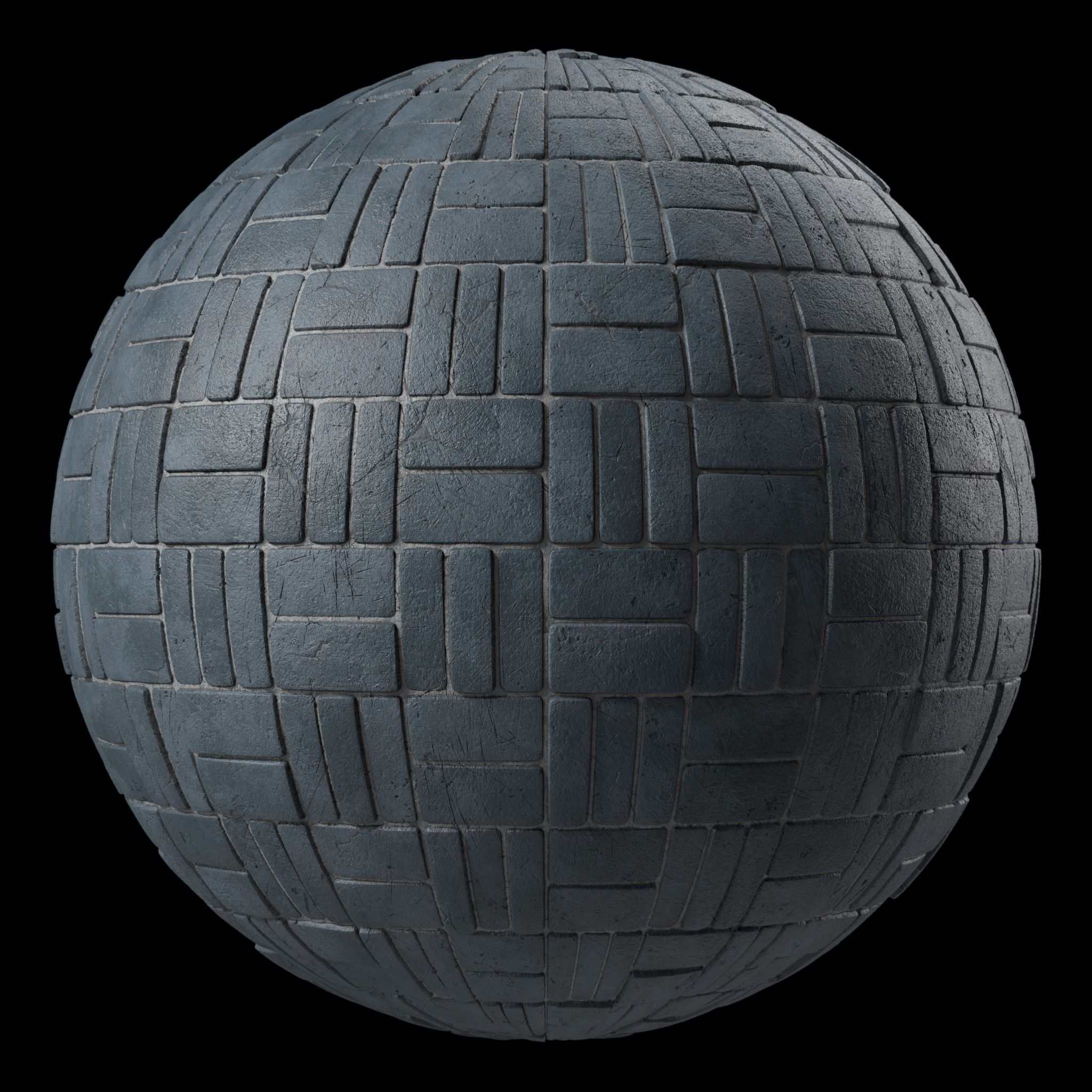 Pavement Materials 54- Stone Paving Sbsar Pbr 4k Seamless Texture_1