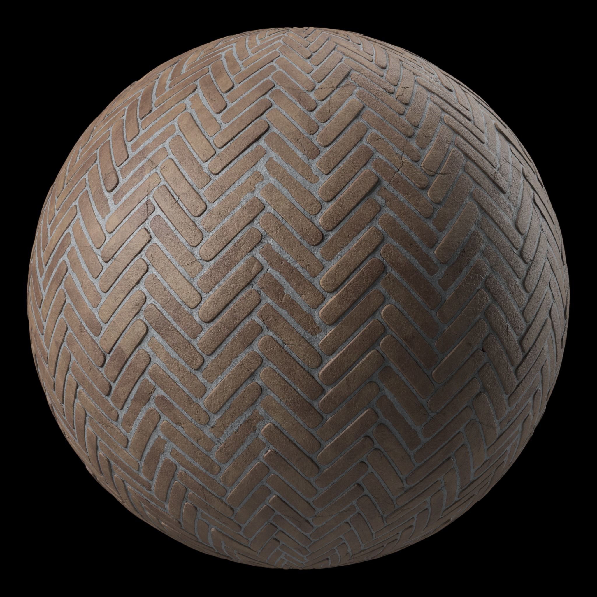 Pavement Materials 55- Stone Paving Sbsar Pbr 4k Seamless Texture_1