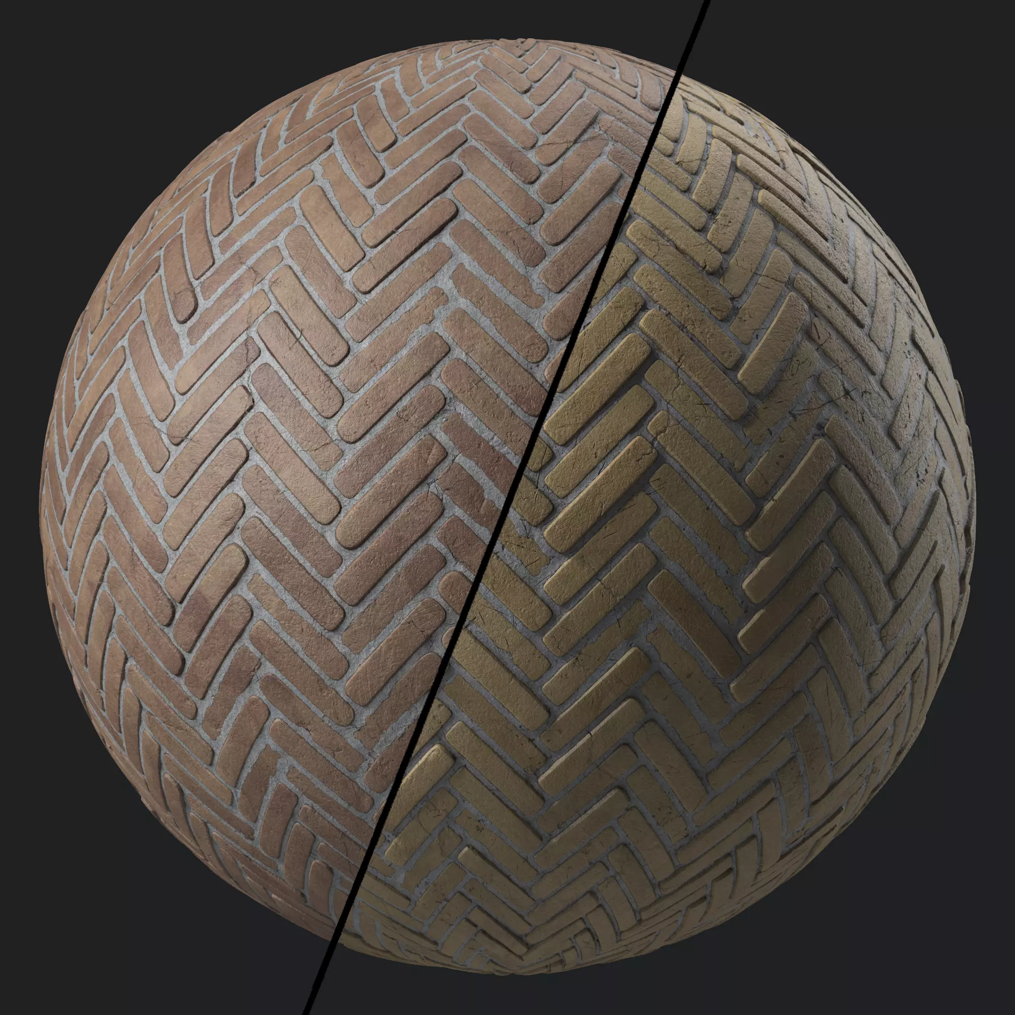 Pavement Materials 55- Stone Paving Sbsar Pbr 4k Seamless Texture_0