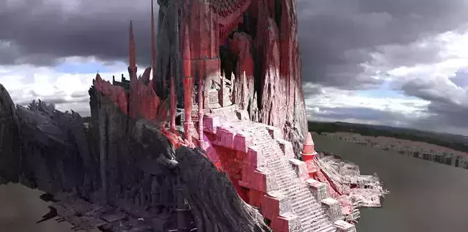 Outworld Khan Fortress Castle