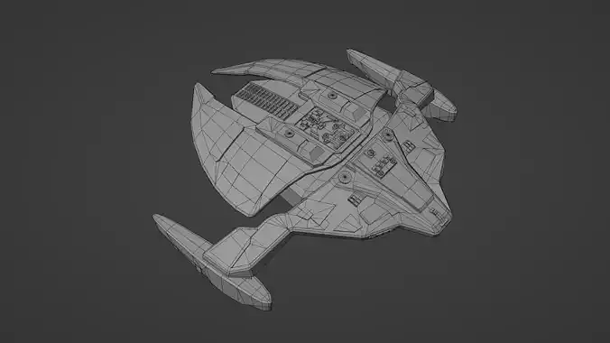 Star Trek JemHadar Fighter Starship