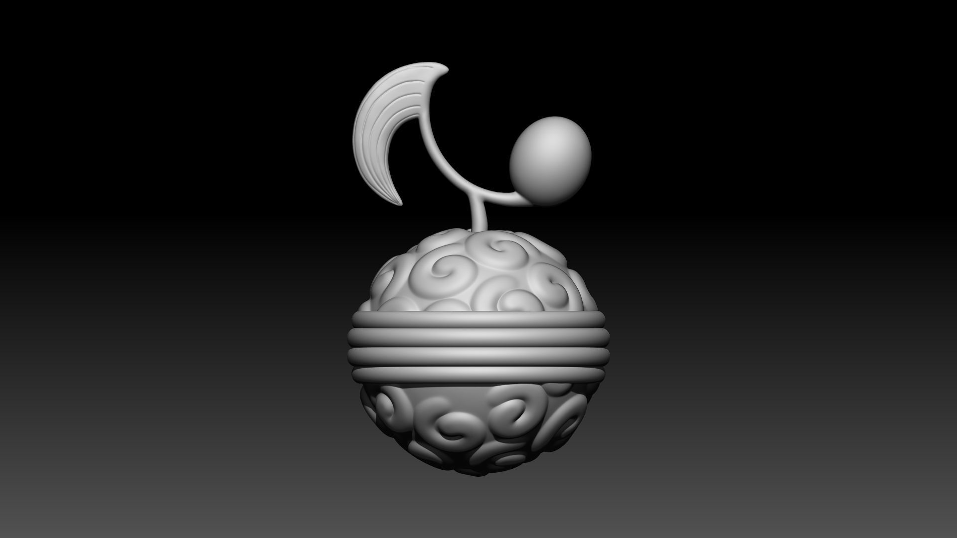 Uta Uta No Mi One Piece Devil Fruit 3D print model_3