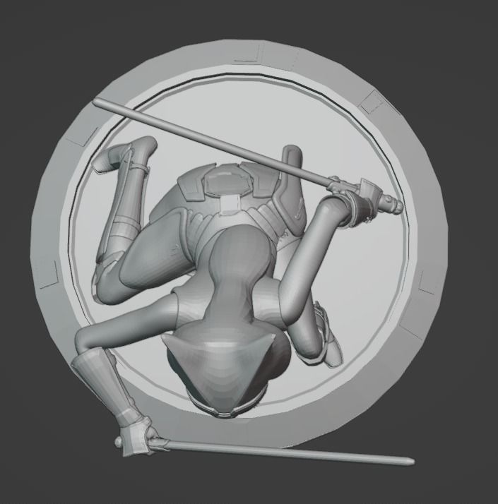 Ahsoka order 66 3D print model_5