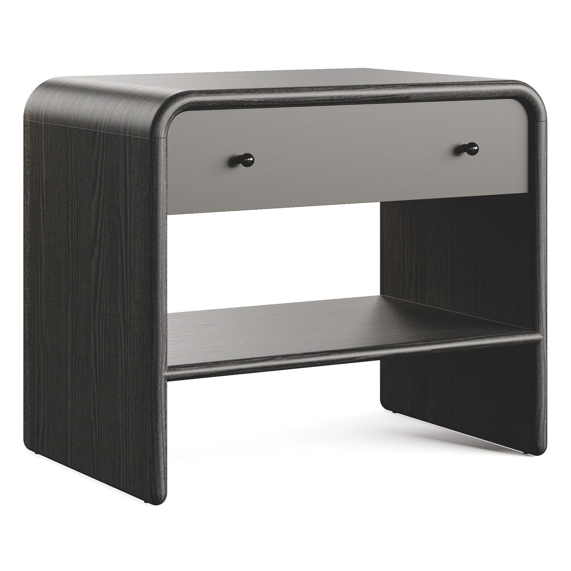 Westelm Waterfall Nightstand 3D model_1