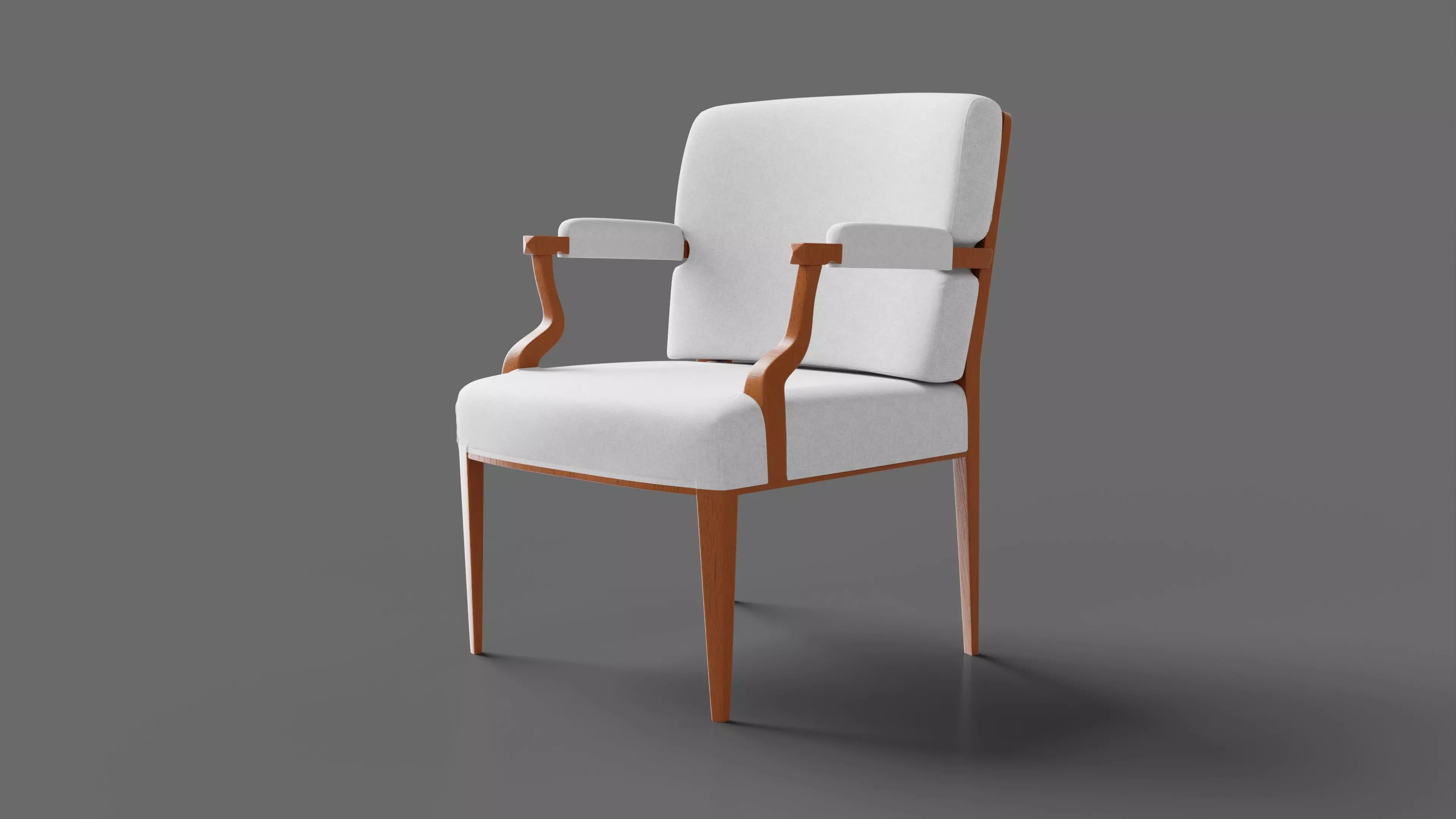 Elegant Chair 3D model_0