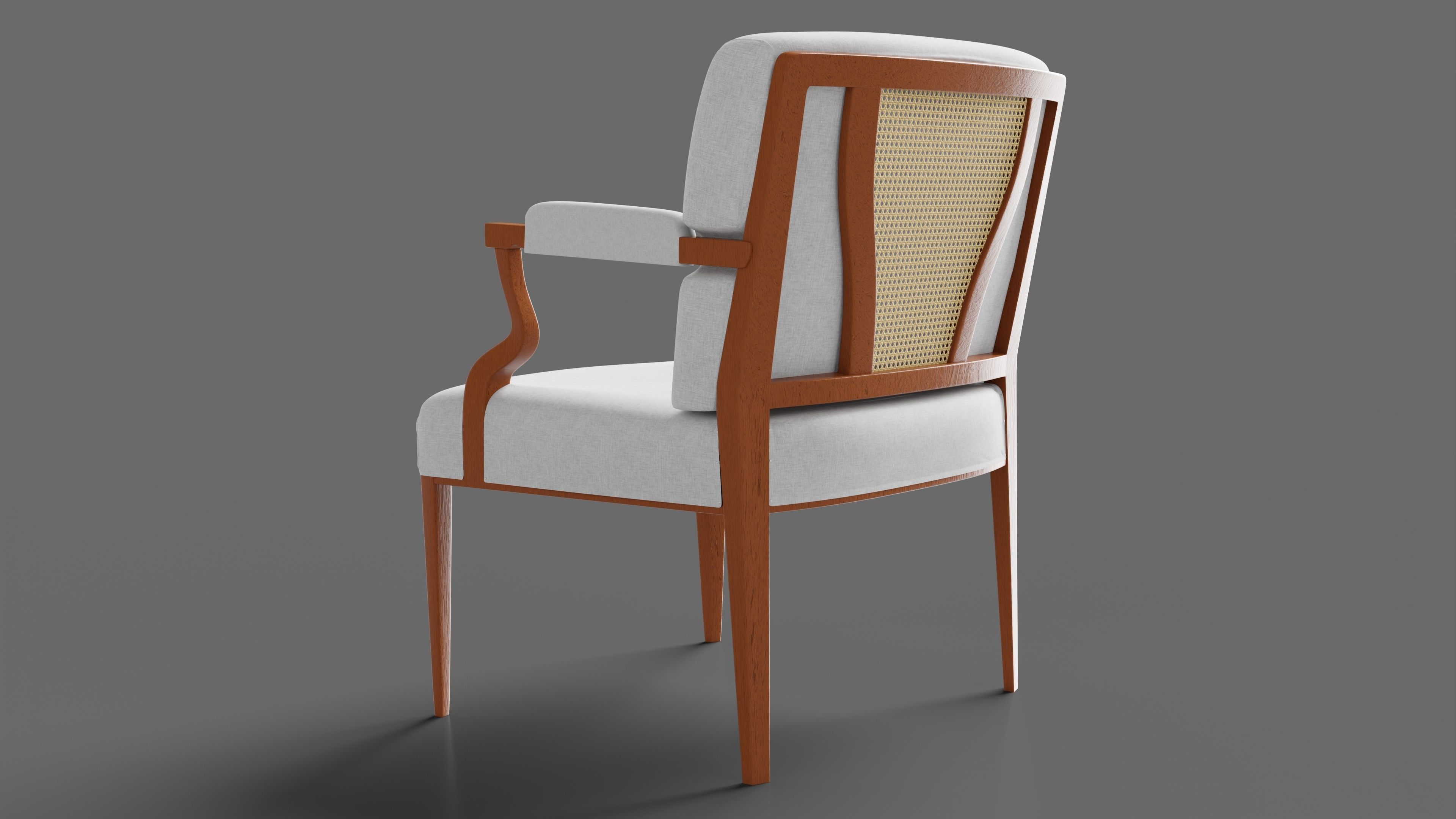 Elegant Chair 3D model_1