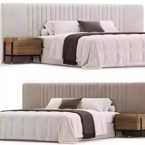 Audraya upholstered Bed