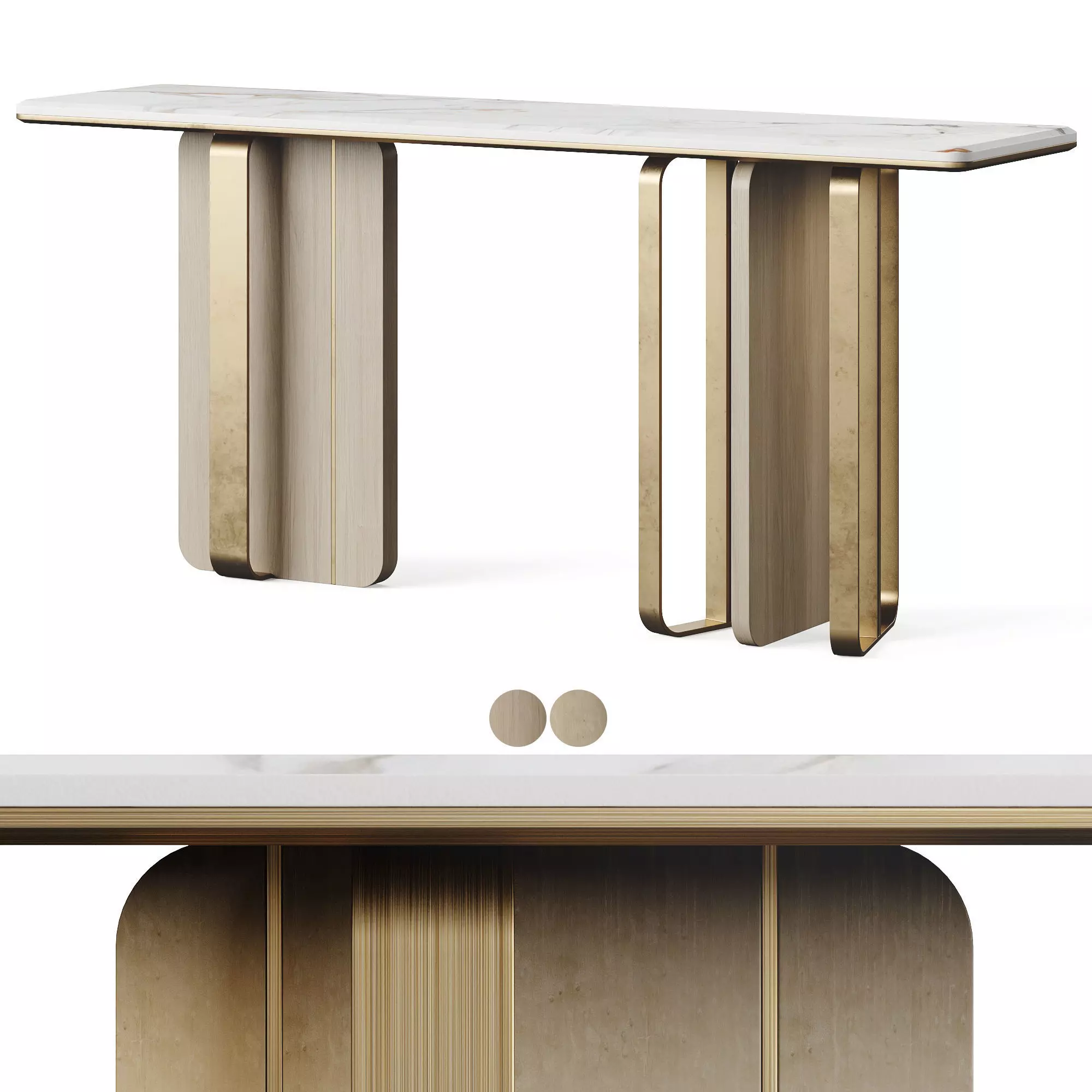 Ali Console Table by LuxLucia Casa 3D model_0