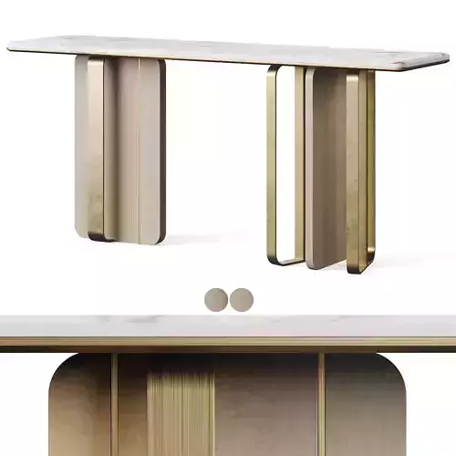 Ali Console Table by LuxLucia Casa 3D model