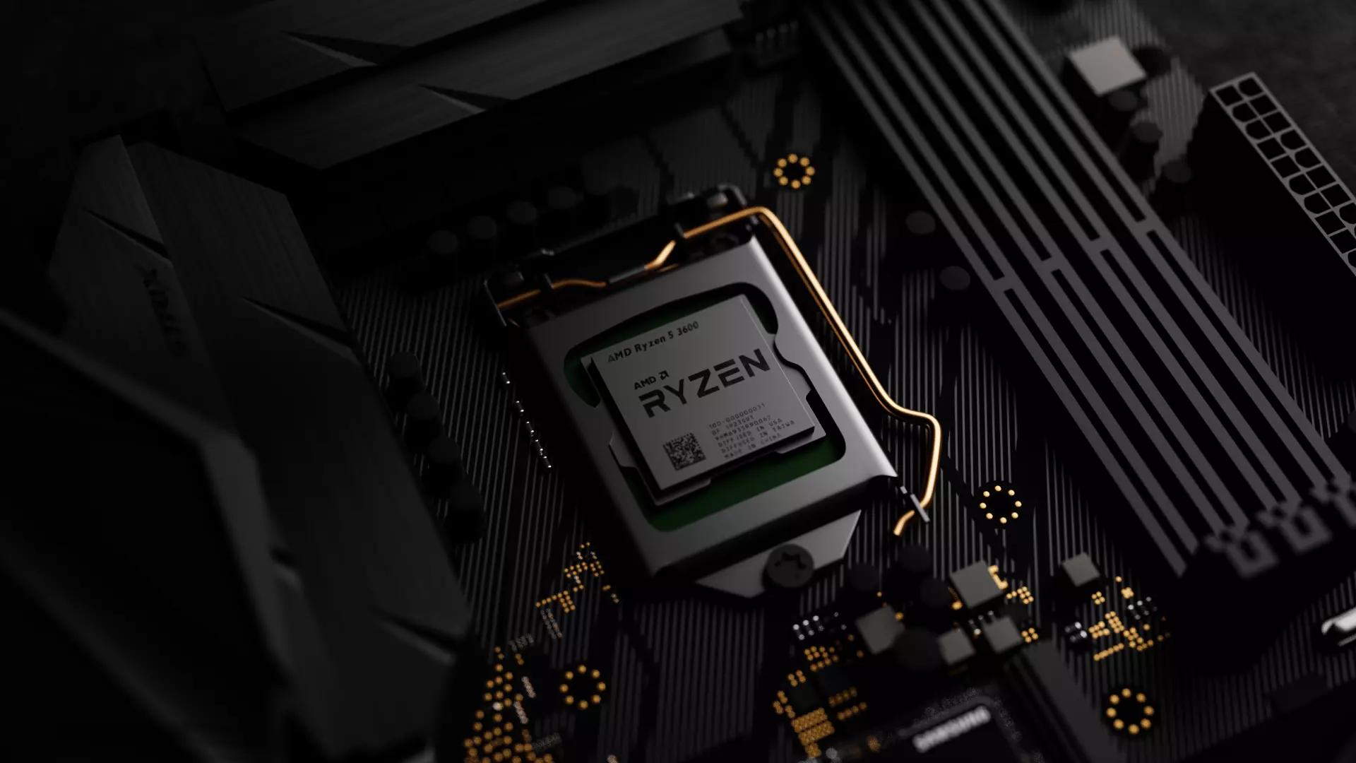 msi motherboard 3D model_0