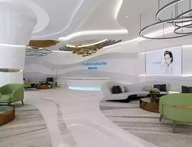 salon beauty Modern 3D model