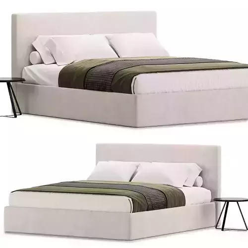 Camille Bed by Lema 3D model