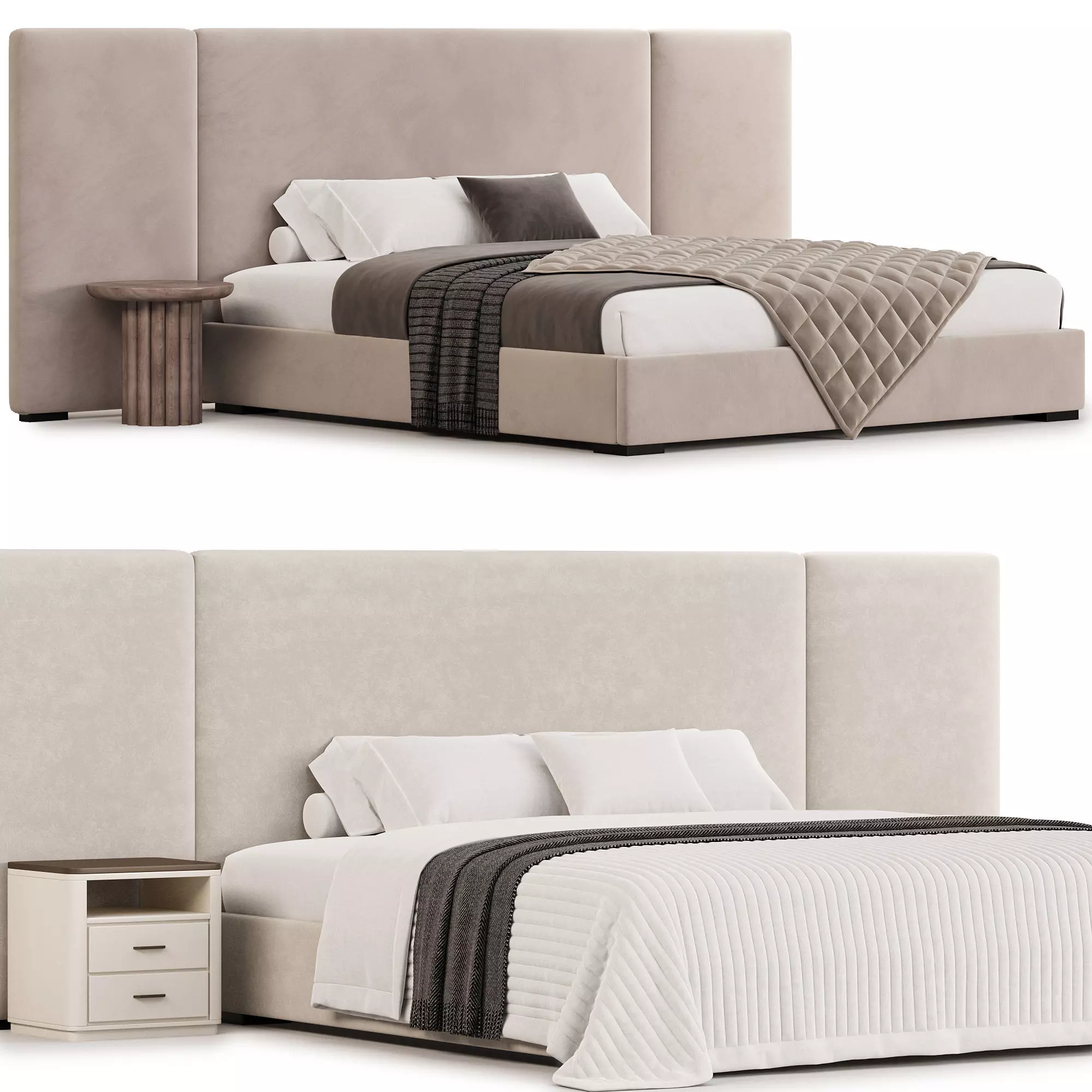  RH Modena Bed 3D model_0