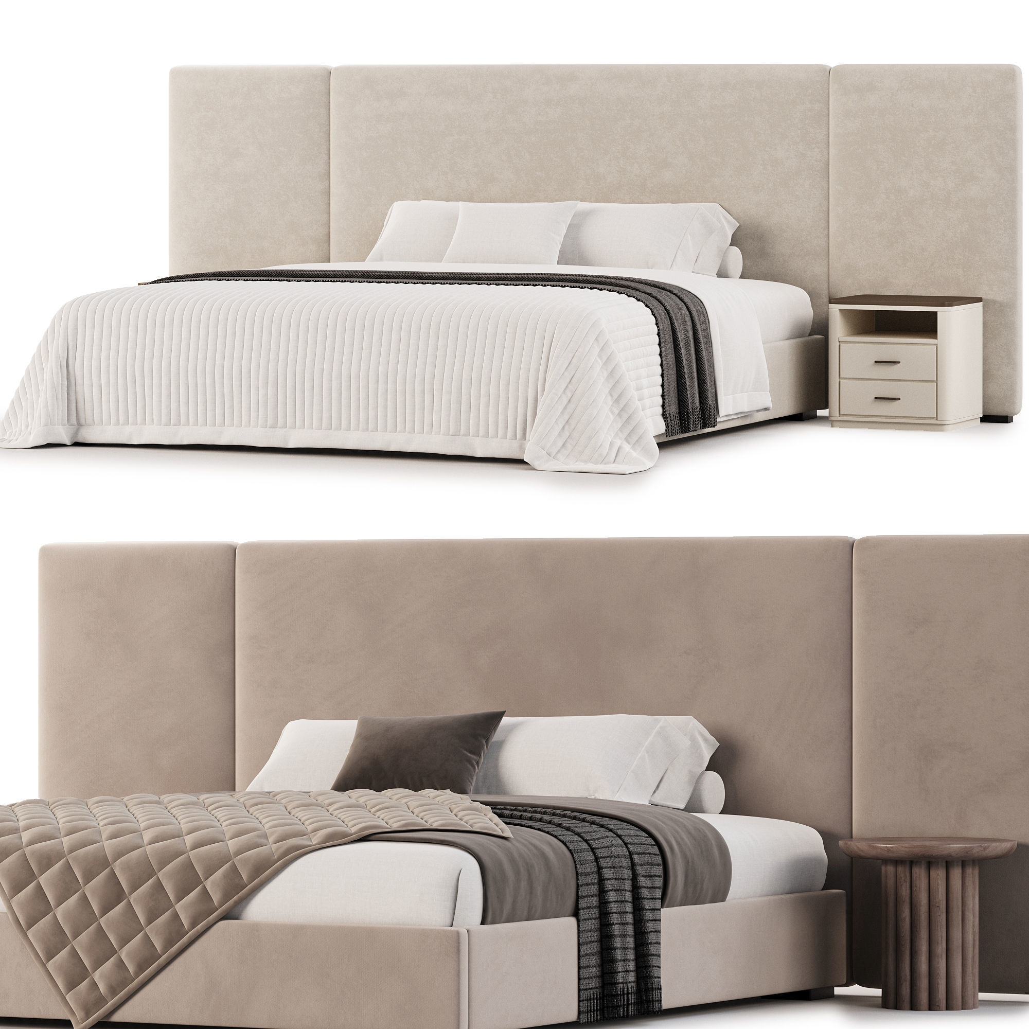  RH Modena Bed 3D model_1