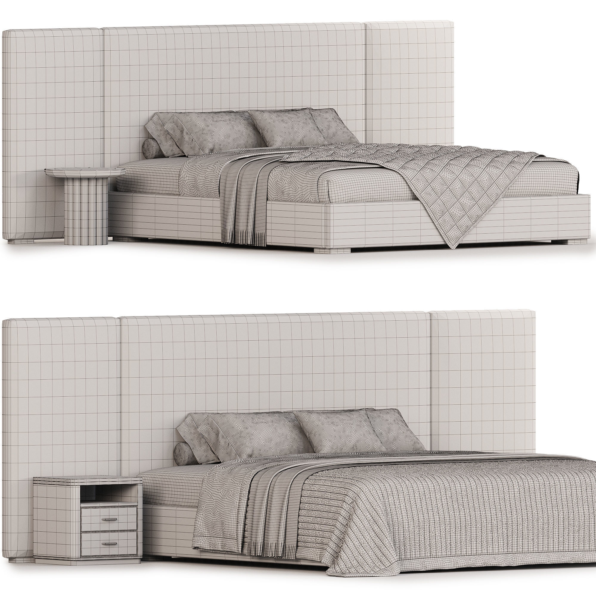 RH Modena Bed 3D model_5