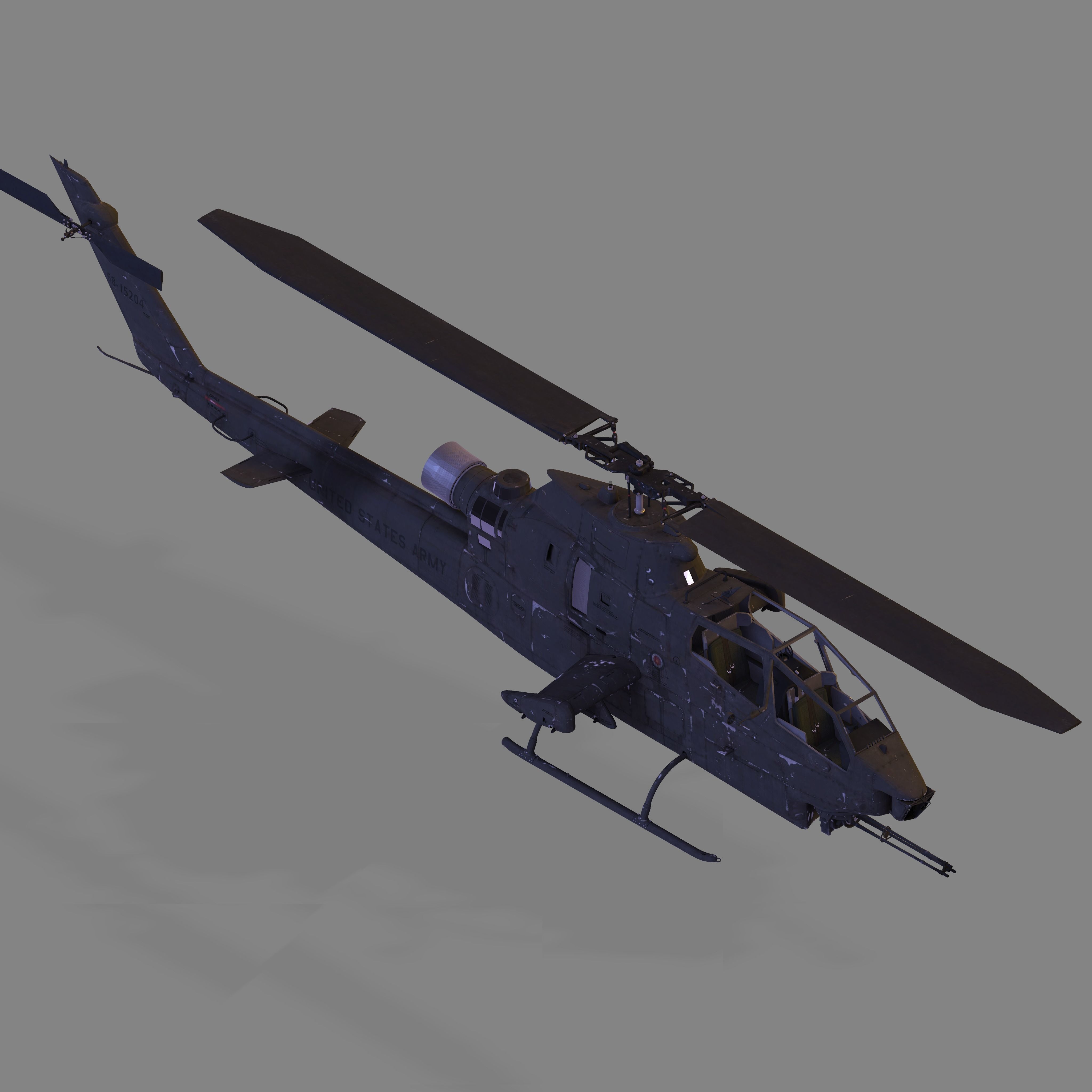 AH-1F 3D model_1
