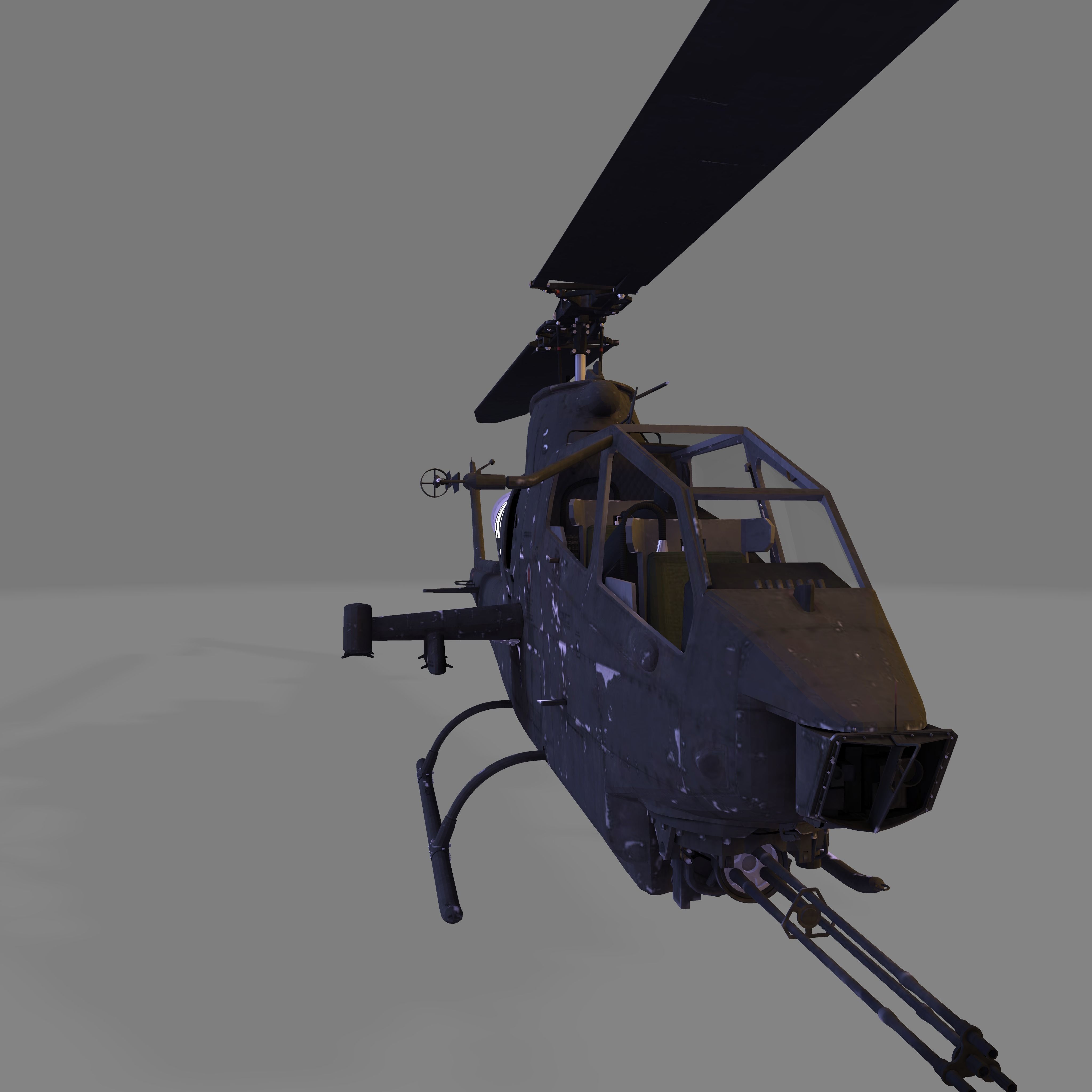 AH-1F 3D model_2