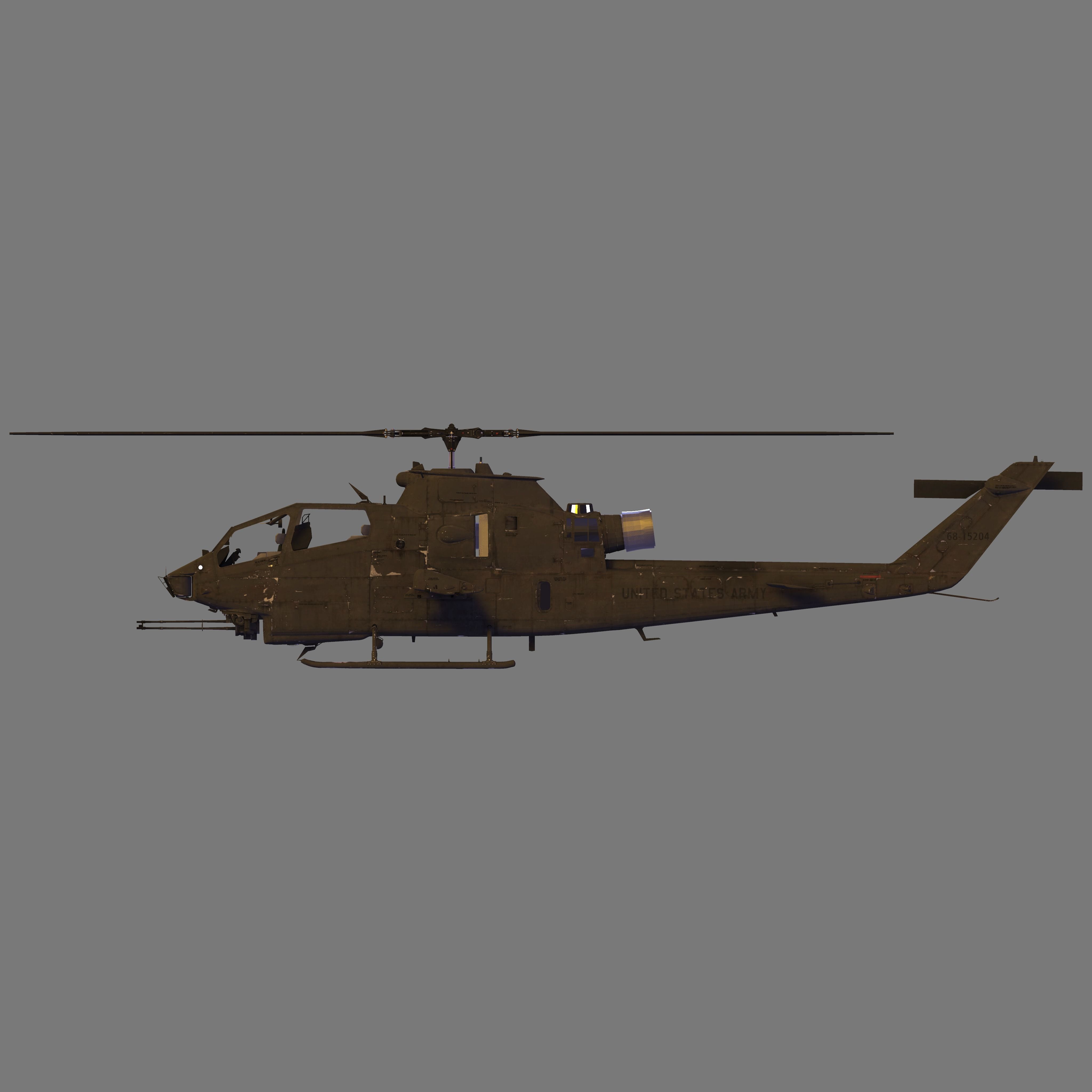 AH-1F 3D model_4