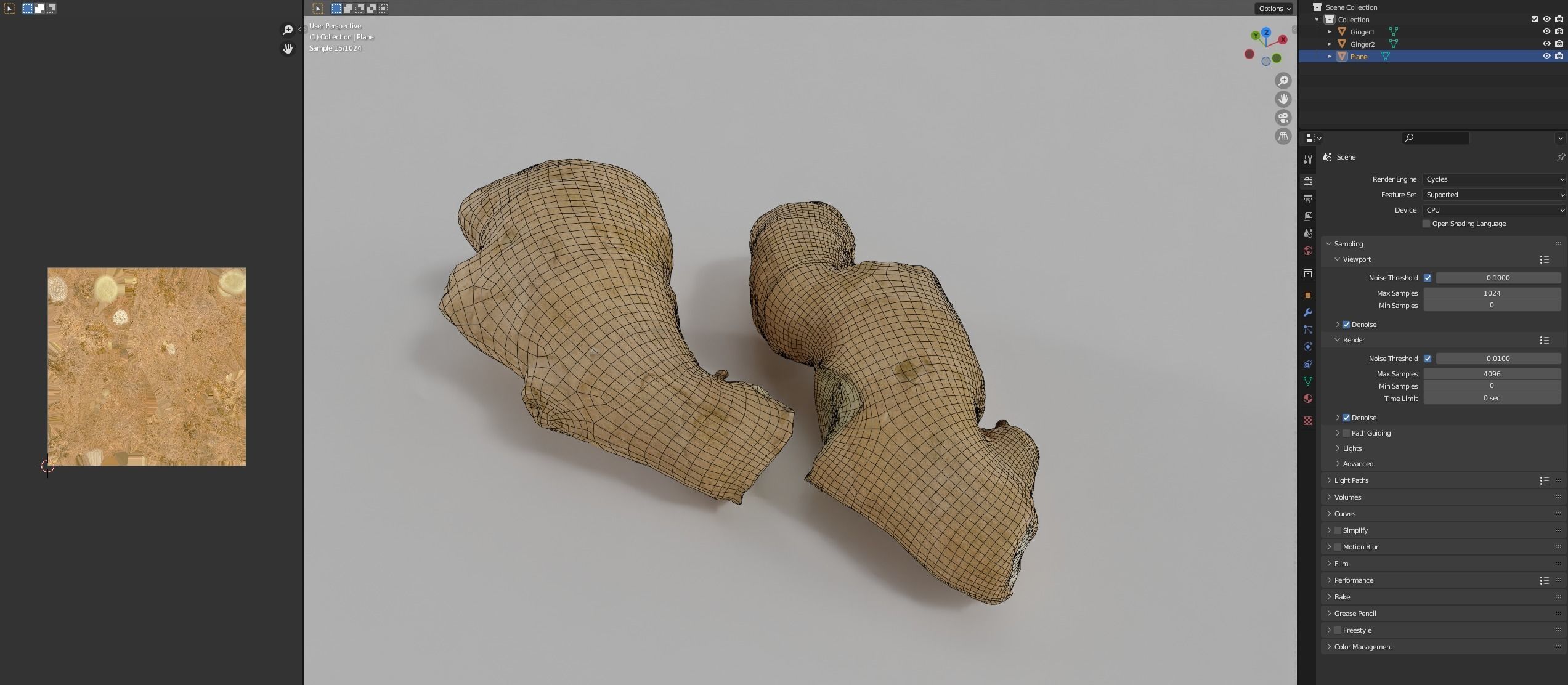 Ginger - Photogrammetry Scan Low-poly 3D model_4
