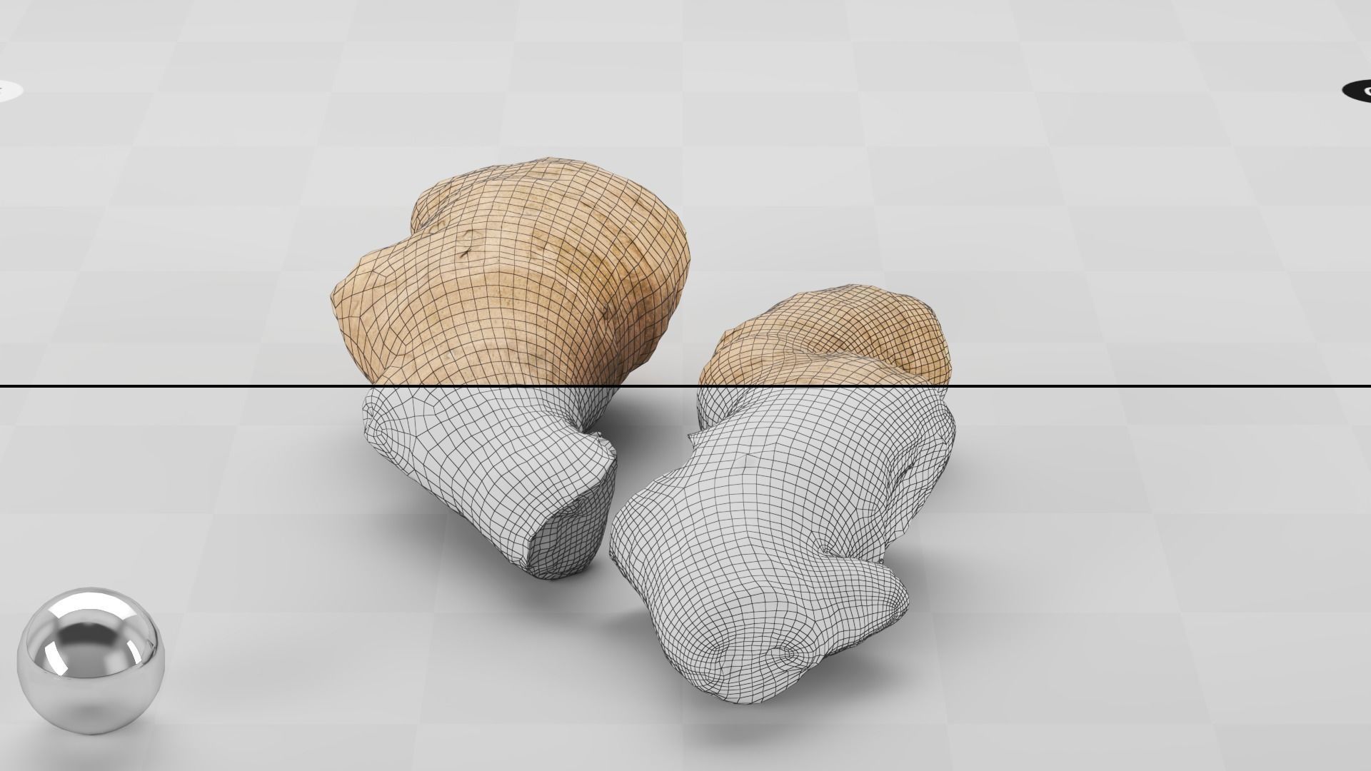Ginger - Photogrammetry Scan Low-poly 3D model_2