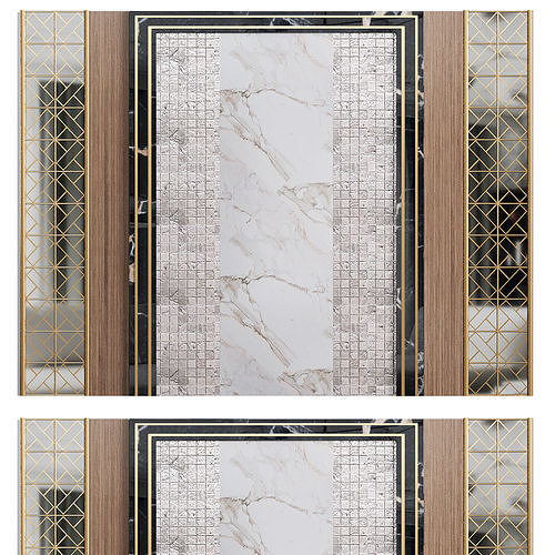 Panel by Pinterest 3D model
