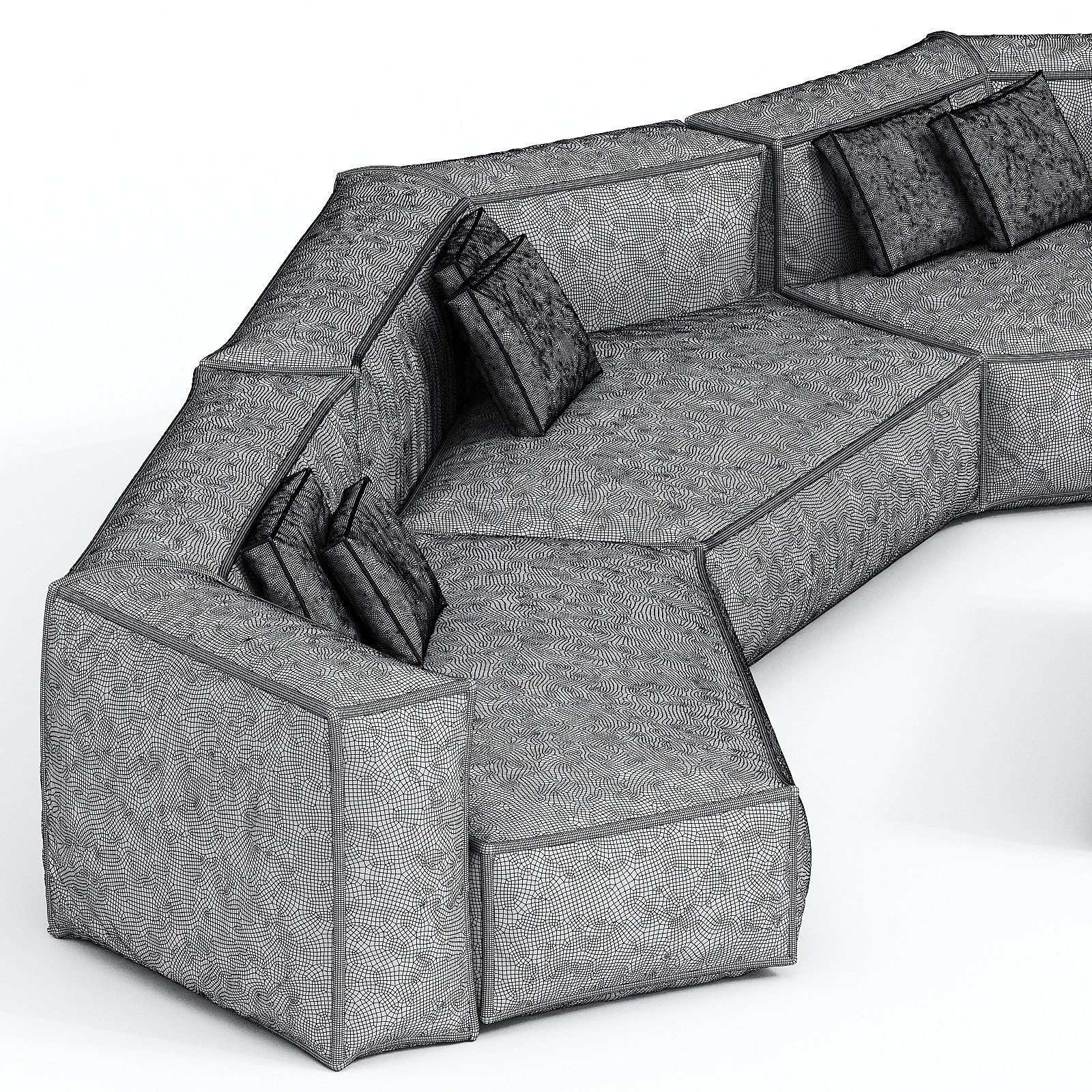 PEANUT B PEANUT B X By Bonaldo 3d model  3D model_2