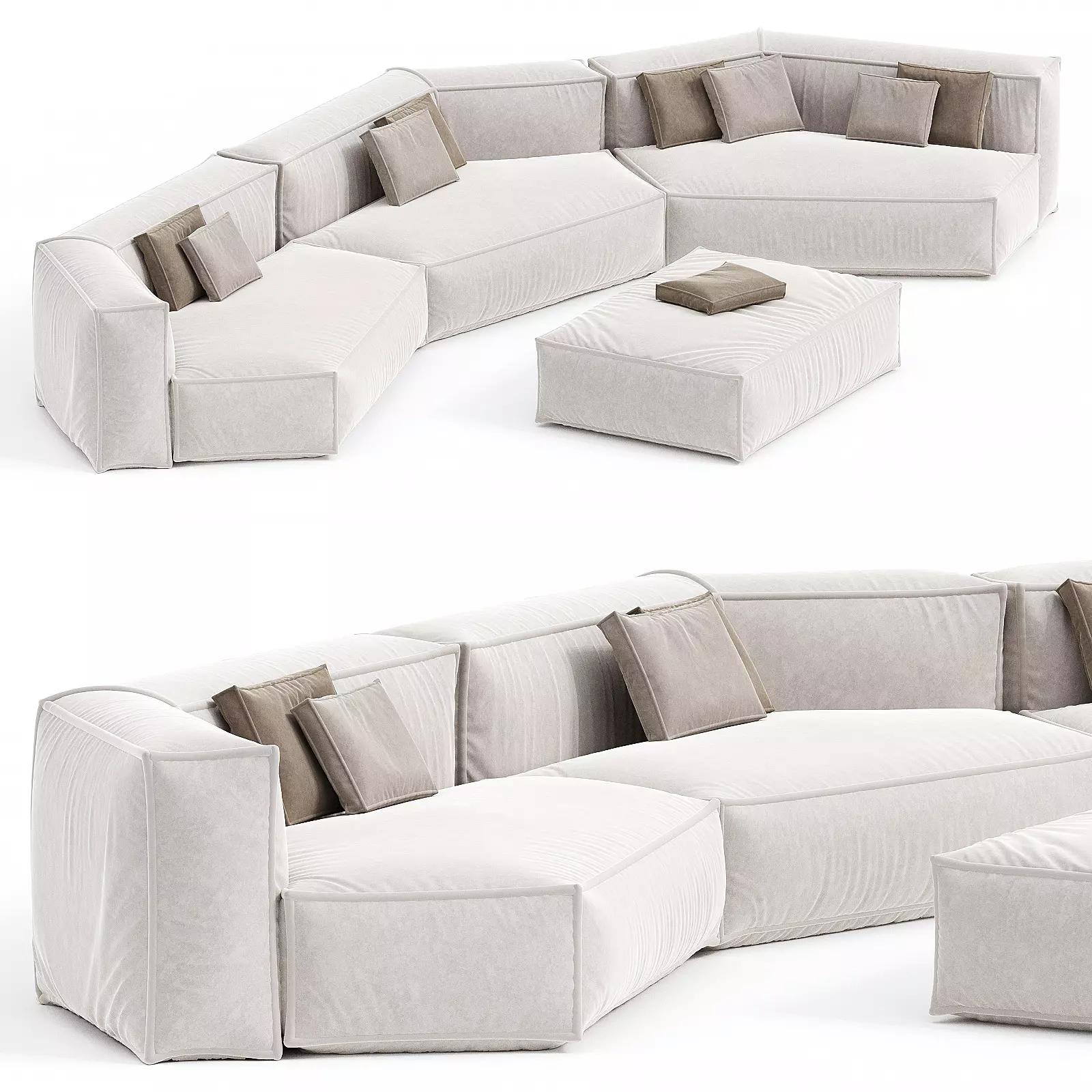 PEANUT B PEANUT B X By Bonaldo 3d model  3D model_0