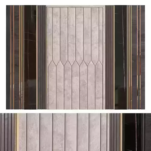 wall panel 3D model
