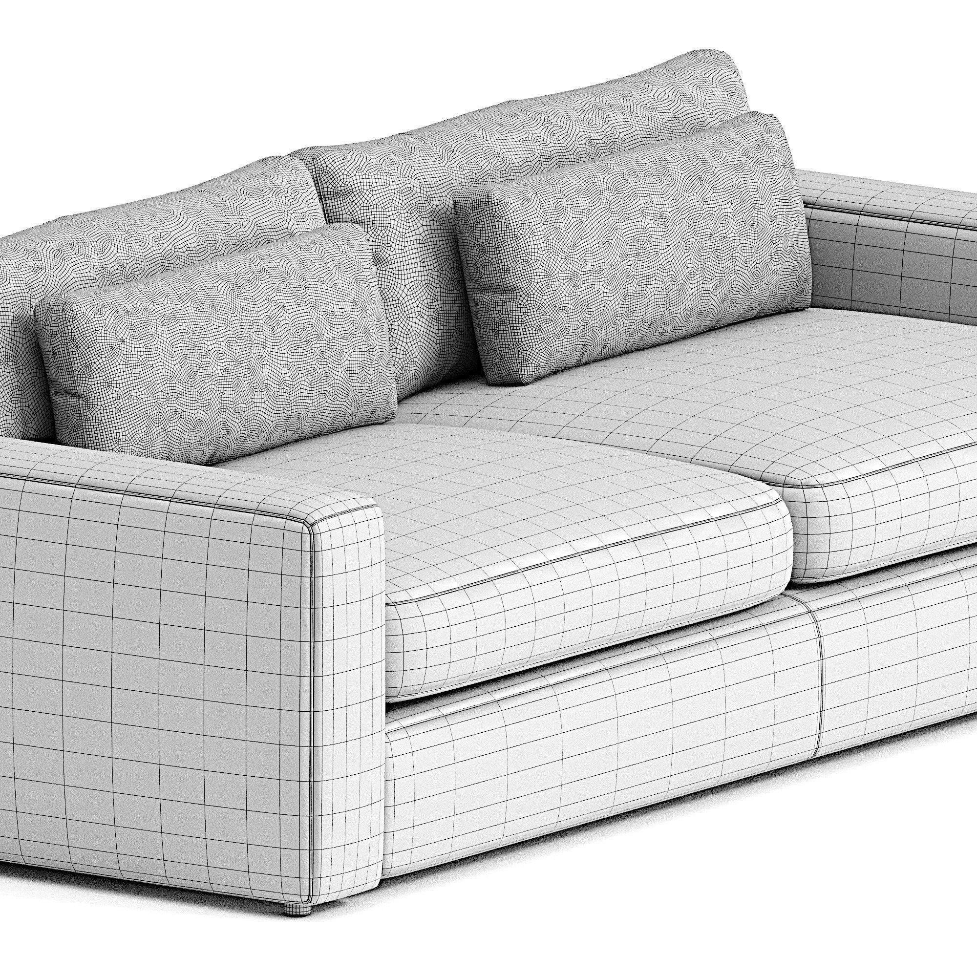 Bloor sofa  3D model_5