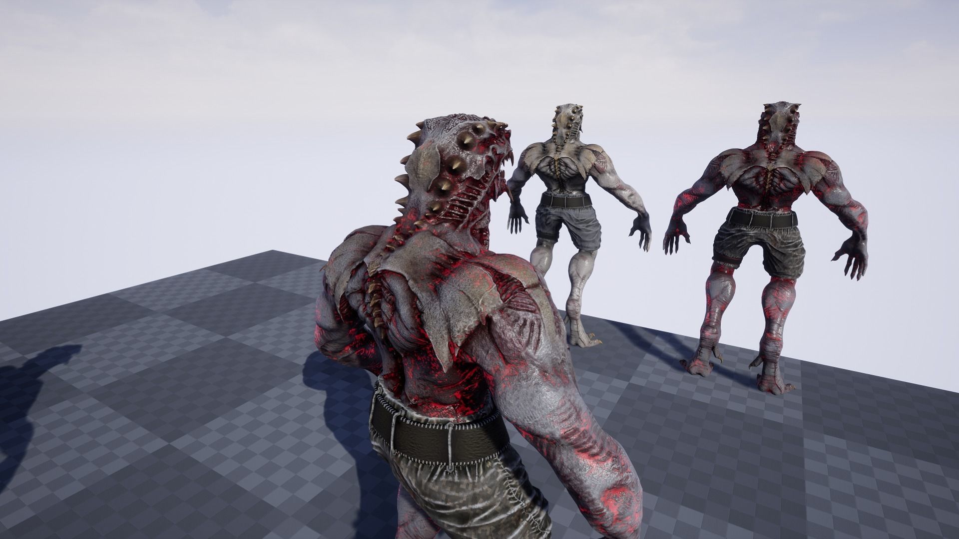 Dragon Mutant Low-poly 3D model_18