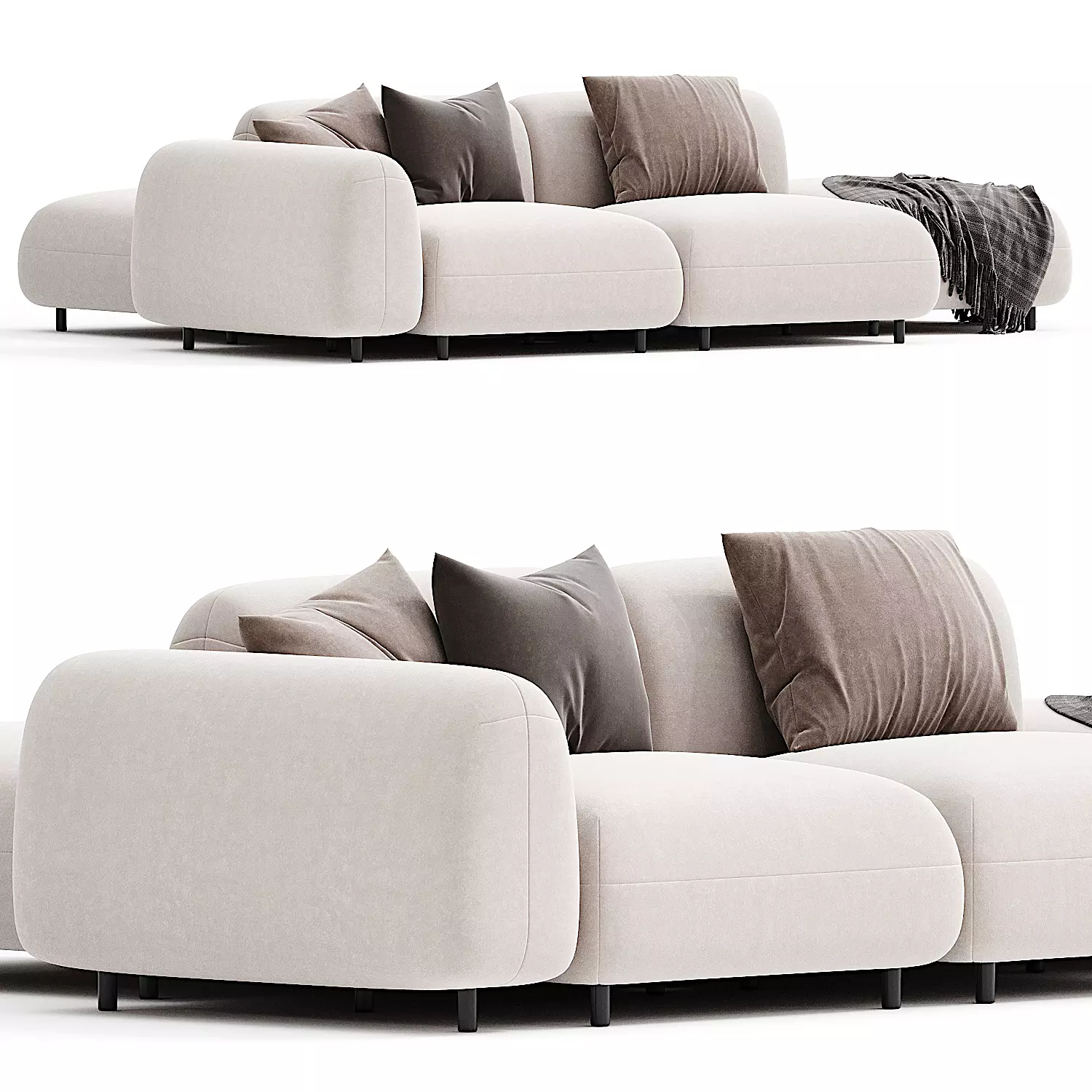Tokio Sofa 3D model_0