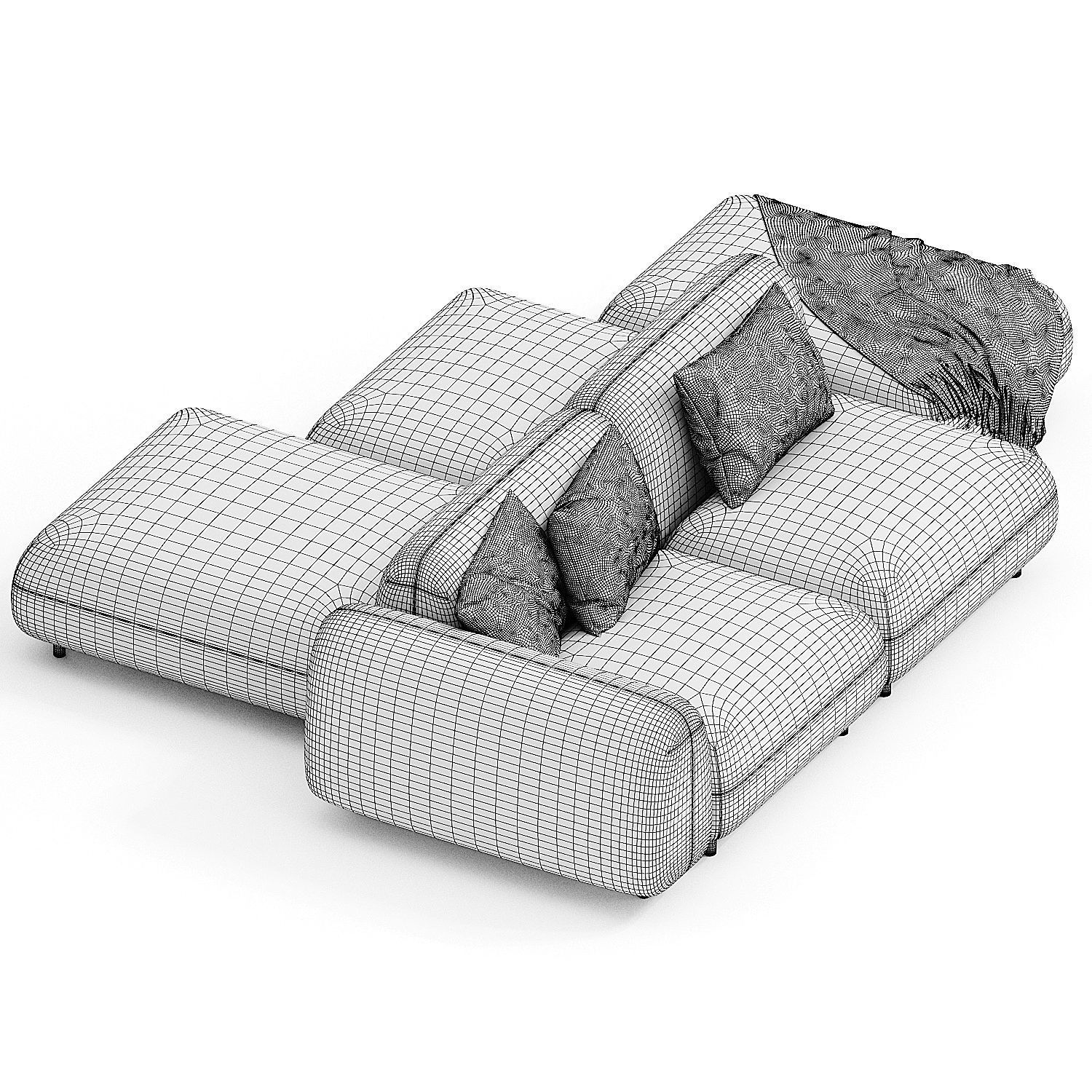 Tokio Sofa 3D model_4