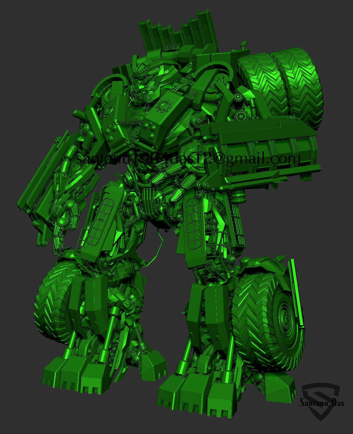 Long Haul Transformers 3D print model_11