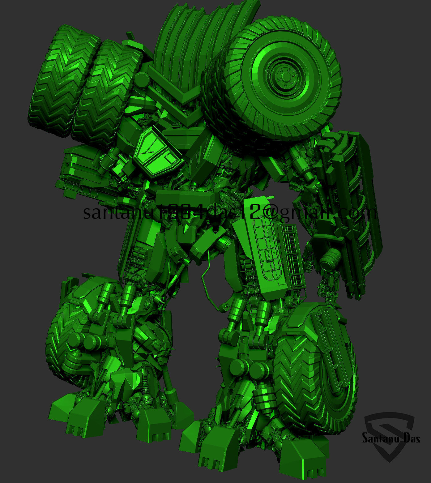 Long Haul Transformers 3D print model_12