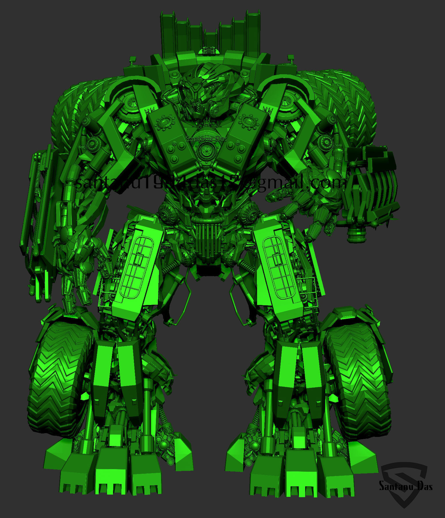 Long Haul Transformers 3D print model_13