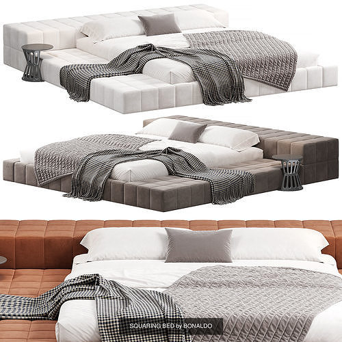 Bed Collection 04 Items 10 3D Model Pack 5