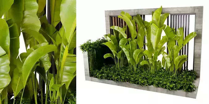 Collection plant vol 513 - blender model