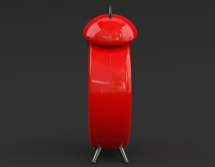 alarm clock pbr Free low-poly 3D model_3