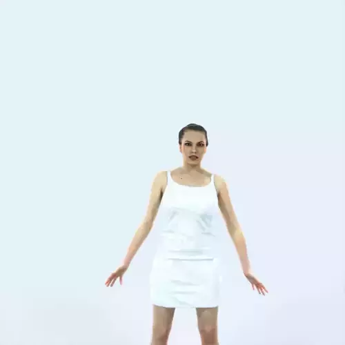 Dream M Animated Rigged Sports Woman