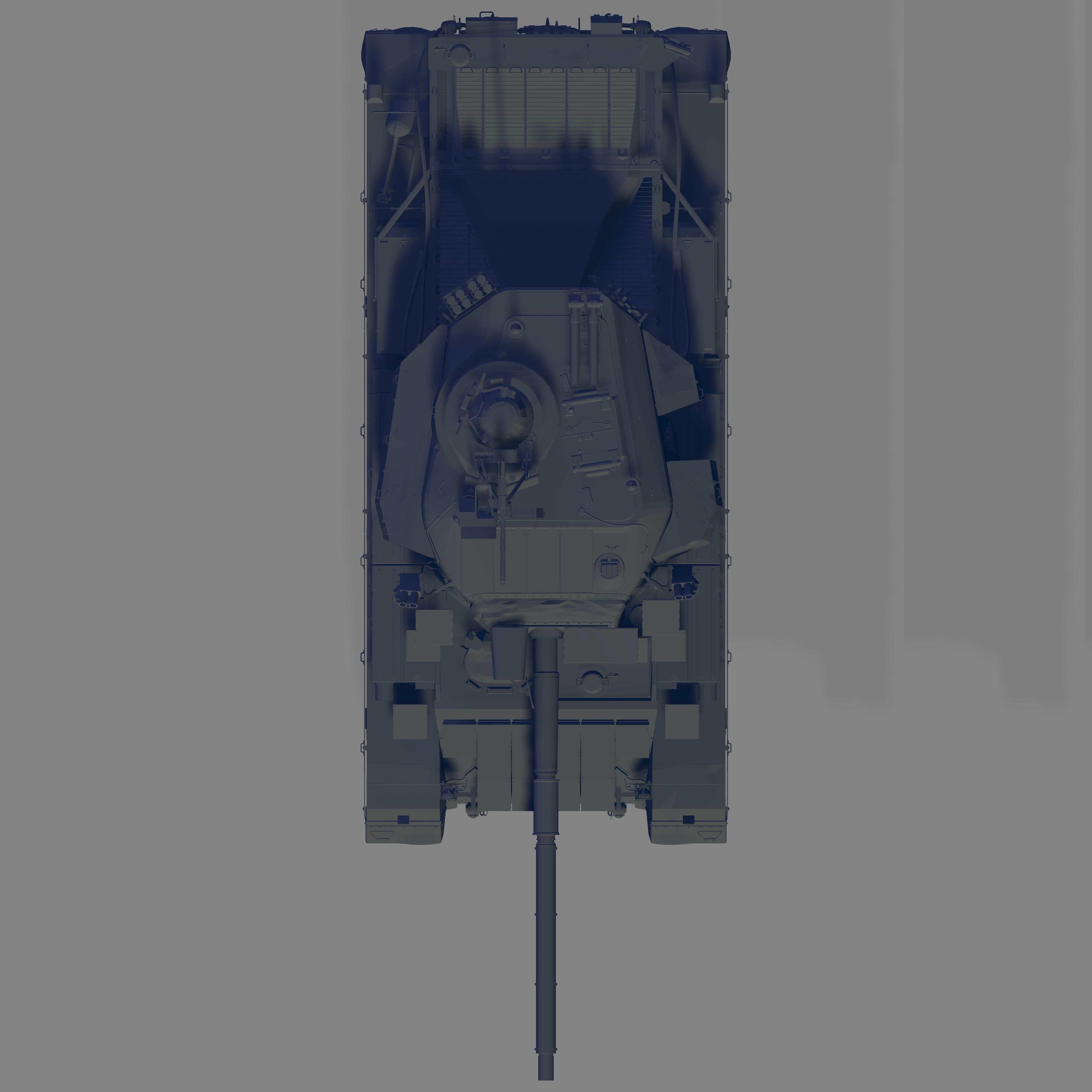 Stridsvagn 105 3D model_5