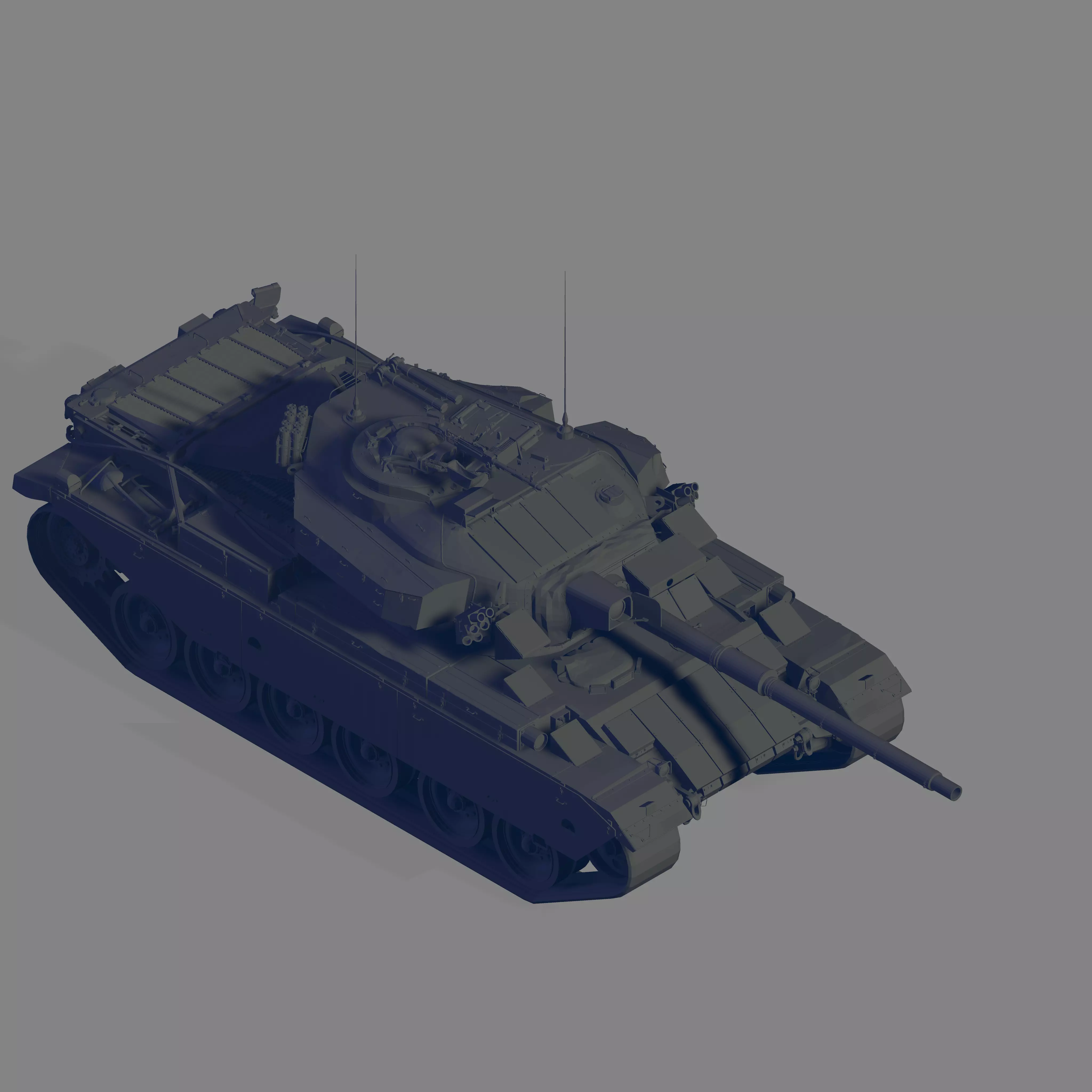 Stridsvagn 105 3D model_0